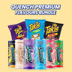 Quench Premium Bundle 6 Flavours +  Takis 3 Flavours