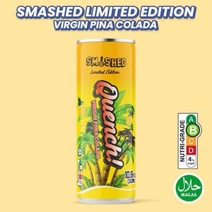 Quench Ice Cream Drink | Smashed Limited Edition (320ml X 6 Cans)
